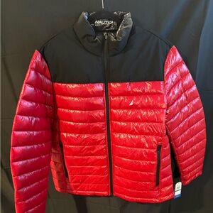 Unisex Reversible Nautica Puffer Coat
